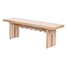 Arielle Mango Wood Dining Bench